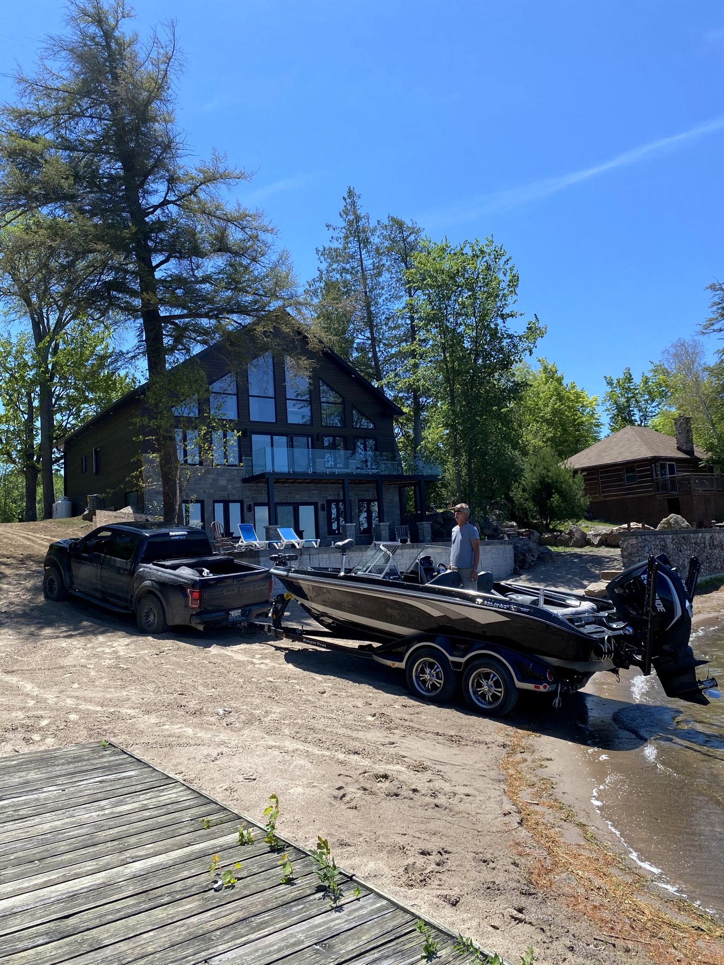 The shoreline in use — the life the land is for